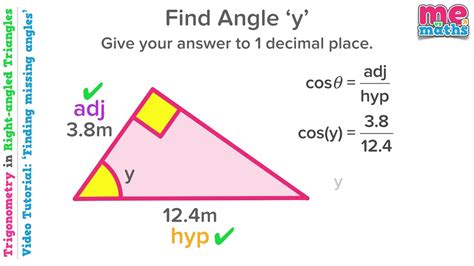 Finding Angles In A Triangle Using Trigonometry