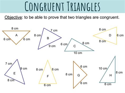 Finding Angles In Congruent Triangles