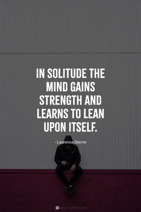 Finding Strength in Isolation Quotes