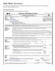 IRS Form W4 2022 W4 Form 2022 Printable