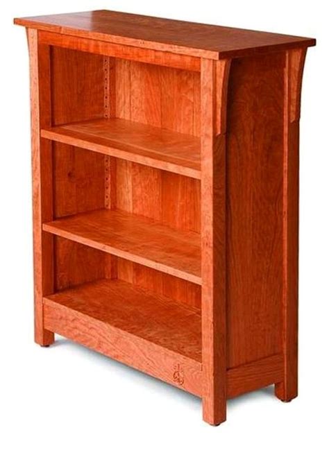 Small Oak Bookcase FineWoodworking