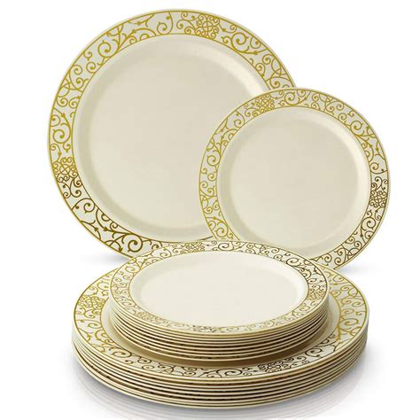 Fine China Plastic Dinnerware