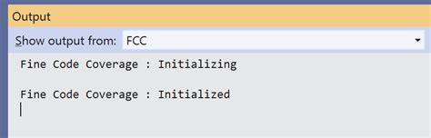 fine code coverage not working