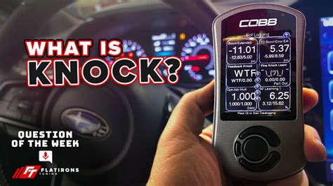 Fine Knock Vs Feedback Knock