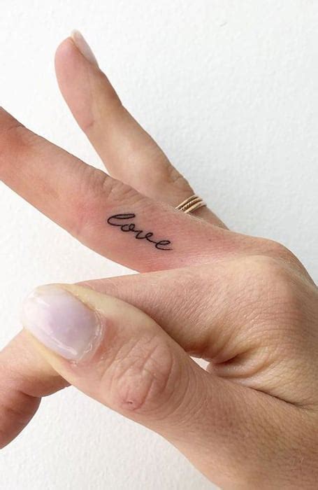 Revolutionary Finger Side Tattoo Designs Ideas