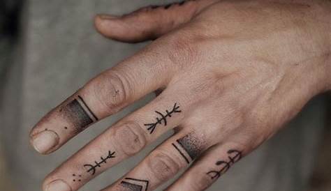 Uncover The Enigmatic World Of Finger Tattoos For Men