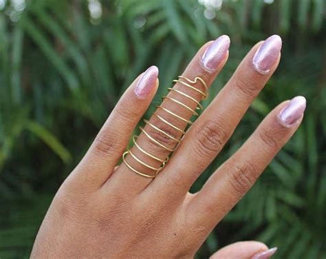Finger Wrap Silver Rings