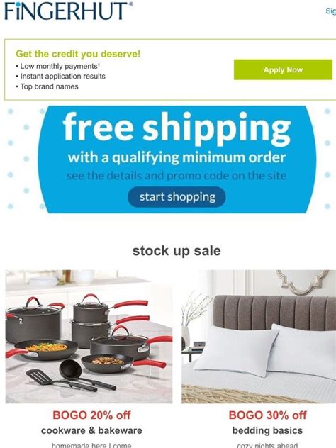 fingerhut free shipping coupon code