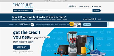 fingerhut.com online shopping website credit
