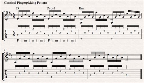 Fingerpicking Classical Guitar