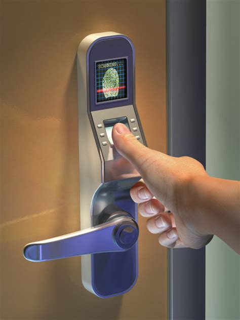 fingerprint access control door lock