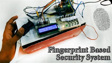 fingerprint based security system