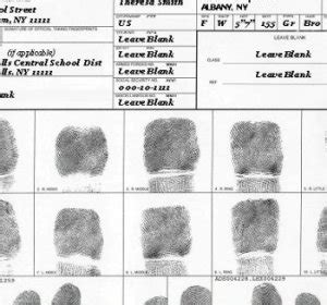 fingerprint clearance card name change