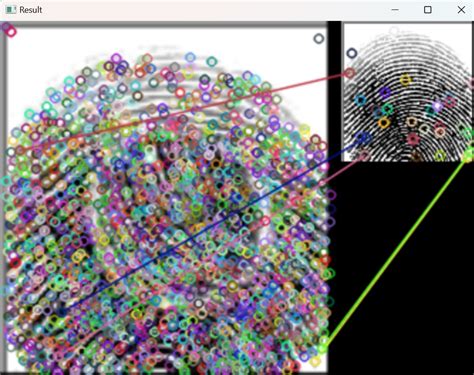 Fingerprint Recognition Python Code