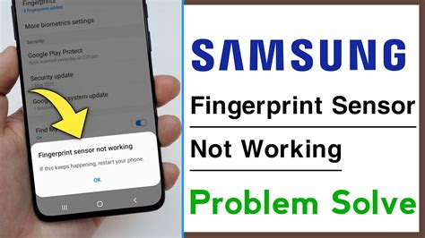 fingerprint sensor not working samsung