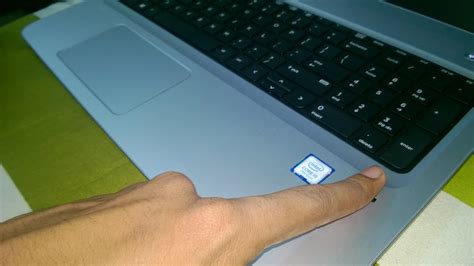 fingerprint sensor on hp laptop