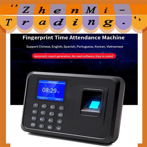 fingerprint time attendance model f01