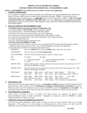 fingerprinting for board of nursing