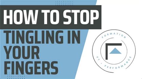 Fingers Tingling Stop