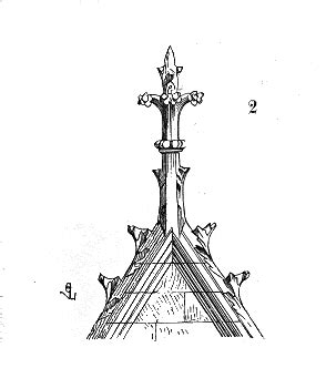 Finial Building Definition