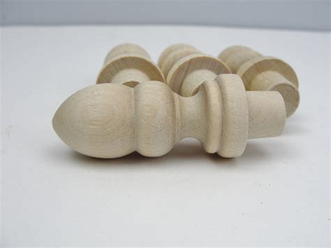 finials wooden small