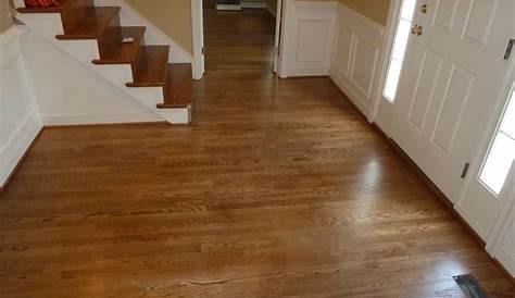finished with dark walnut stain Hardwood floor colors, Hardwood floor