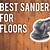 finish sander flooring