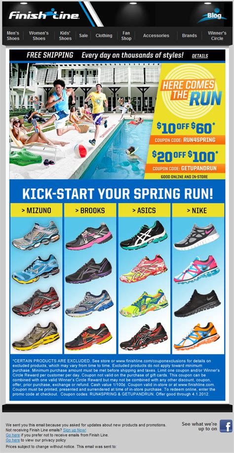 finish line coupons 10 off