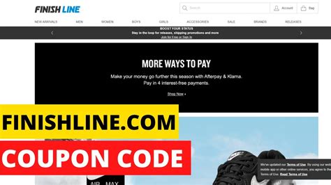 finish line line coupons