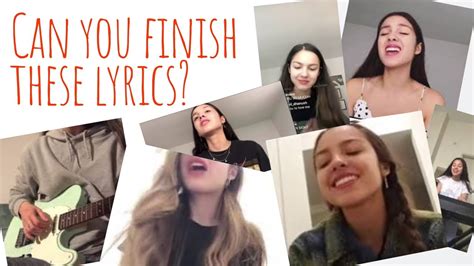 finish the lyrics olivia rodrigo