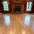 finished red oak flooring