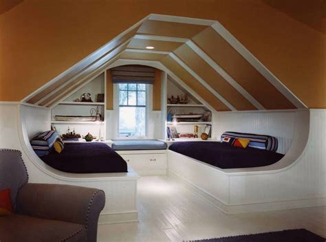 finished attics bedroom