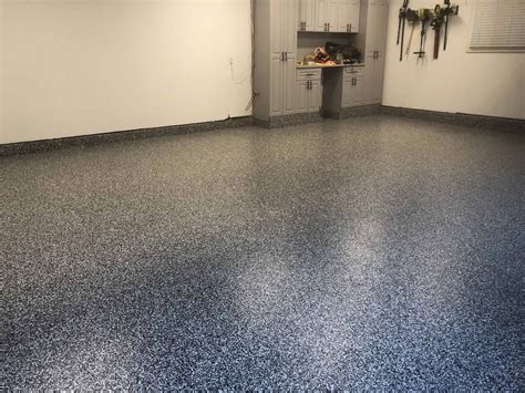 finished garage floor cost