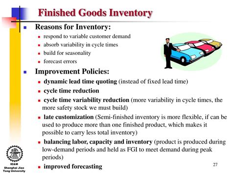 finished goods inventory definition