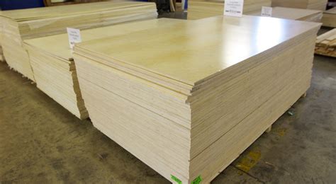 finished plywood 1/2