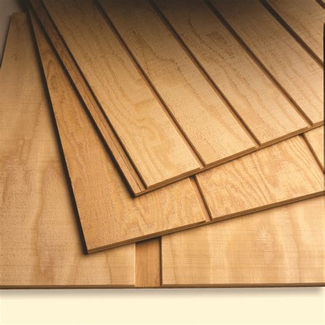 finished plywood panels