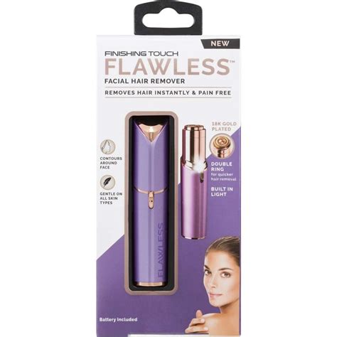 finishing touch flawless face hair remover