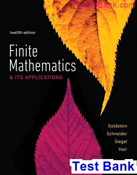 finite mathematics and its applications 12e