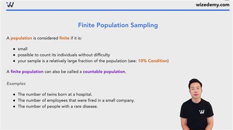 finite population sampling