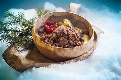 finland cheese with reindeer meat