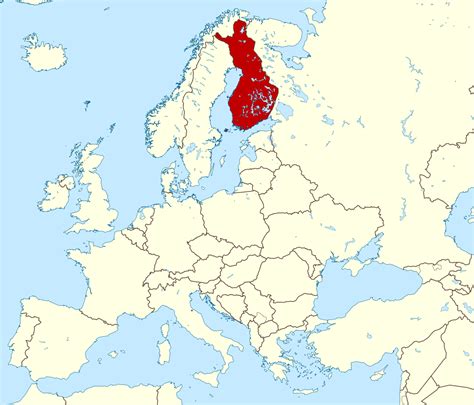 finlandia fa parte dell'europa