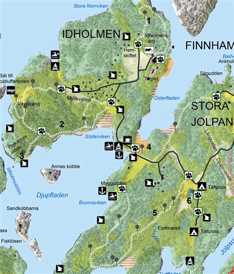 Karta över Finnhamn Karta 2020