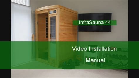finnleo sauna installation manual