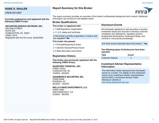 finra broker check detailed report