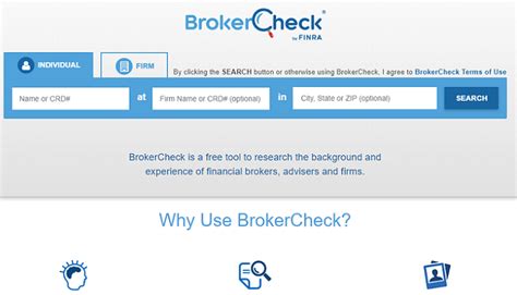 finra brokercheck search by zip code