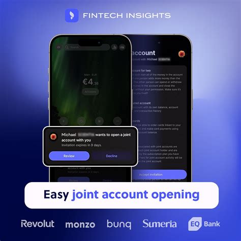 fintech joint account