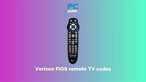 Quick Setup Guide Verizon Fios Remote