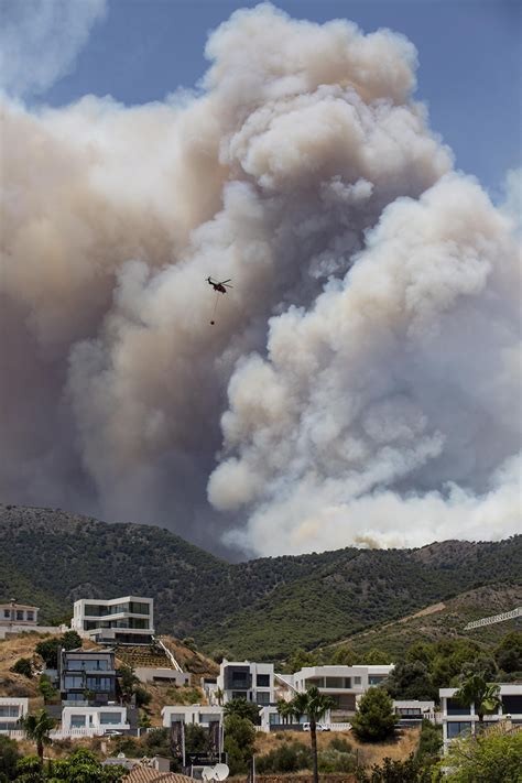 Huge Fire in Marbella and surrounding areas Blog Hamilton Homes