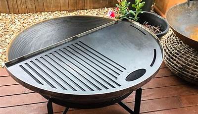 Fire Pit Grill Plate