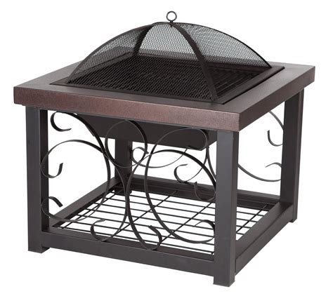Fire Sense Old World Bronze Finish Cocktail Table Fire Pit 177175